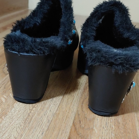 Grazie Jessup Leather Mules 7.5 - Picture 8 of 14